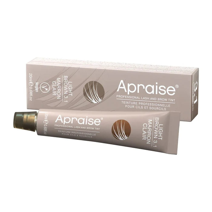 Apraise Professional Vegan Lash and Brow Tint - Light Brown 20ml