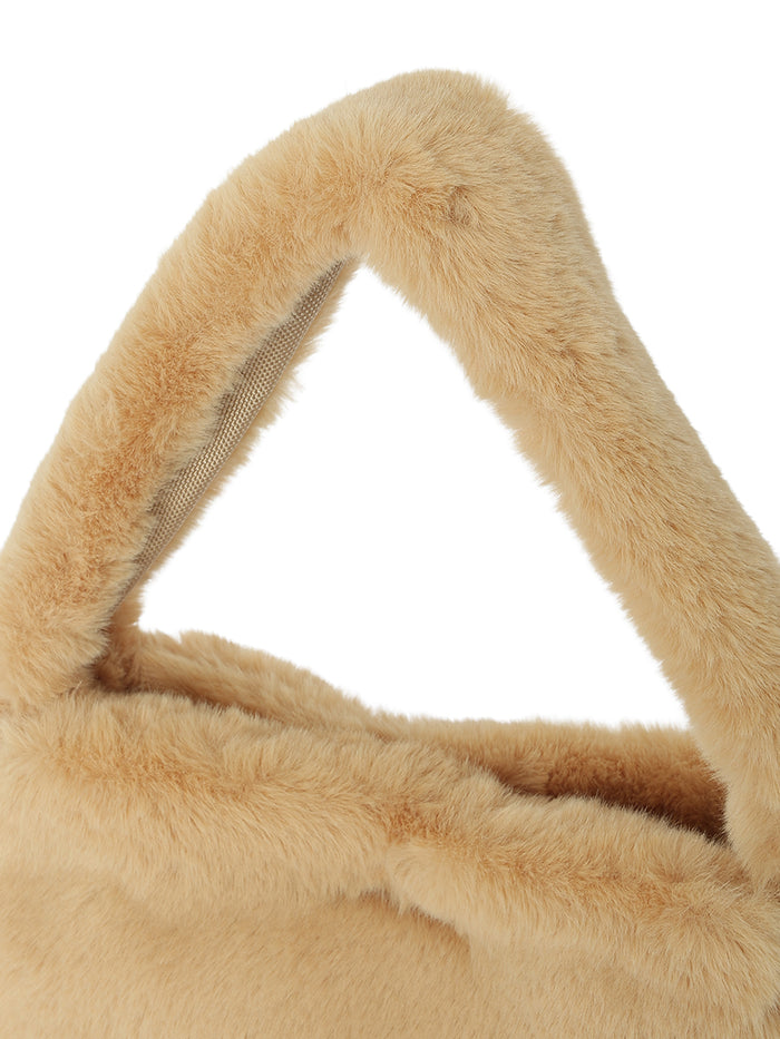 faux fur bag(large)