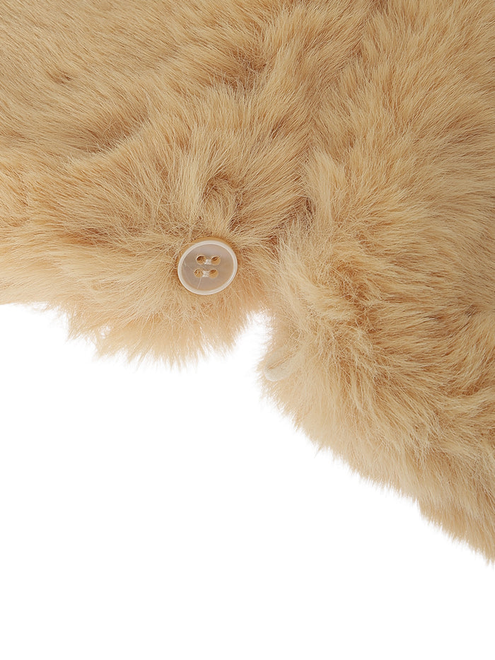 faux fur tippet