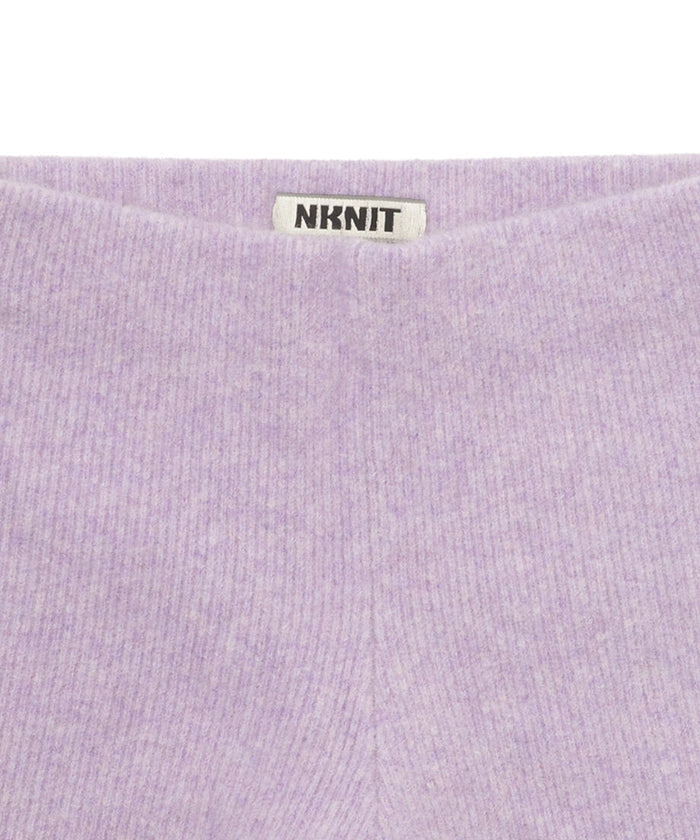 fox mix rib KNIT shorts_8
