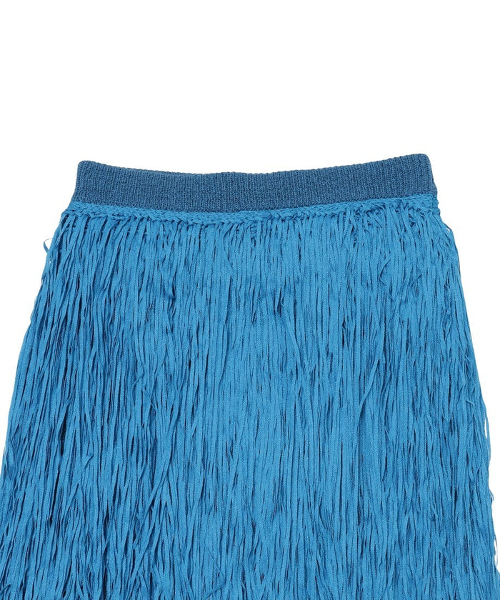 fringe KNIT skirt_8
