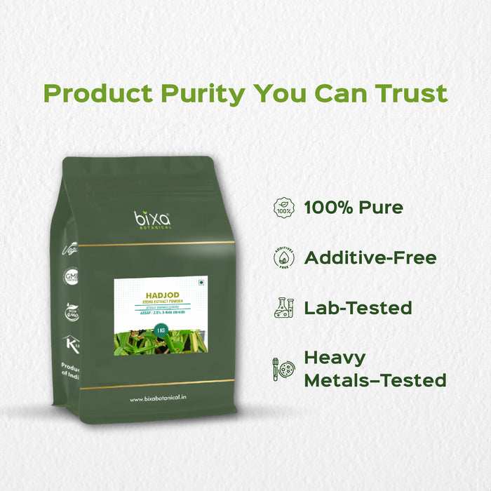 Hadjod (Cissus Quadragularis) dry Extract - 2.5% 3-Keto steroids by Gravimetry