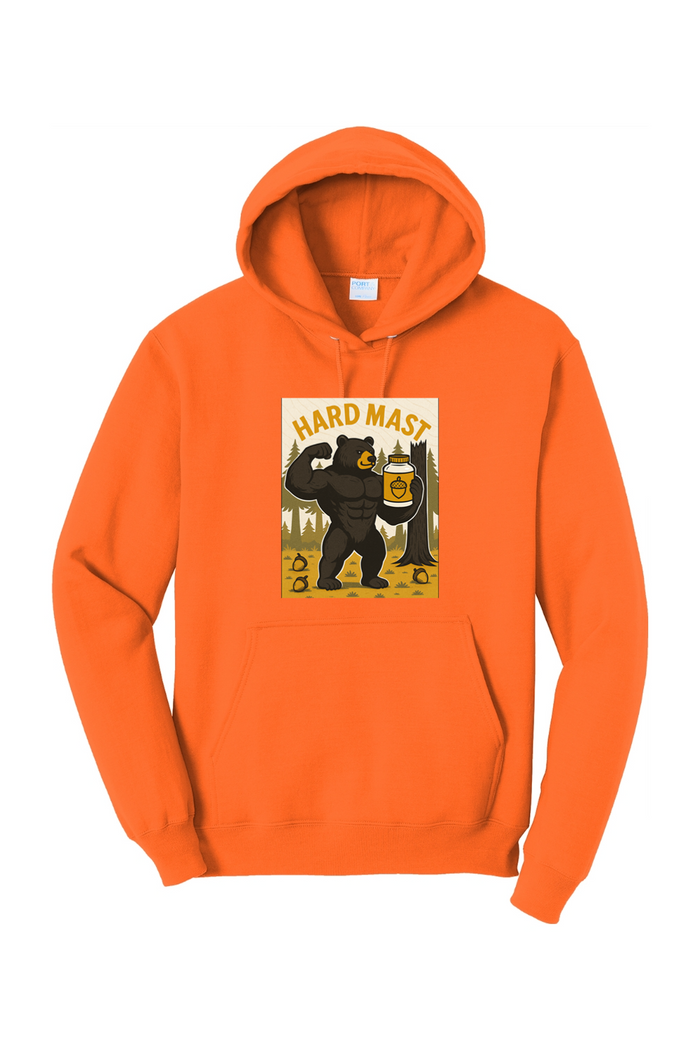 Hard Mast Fleece Pullover Hooded Sweatshirt