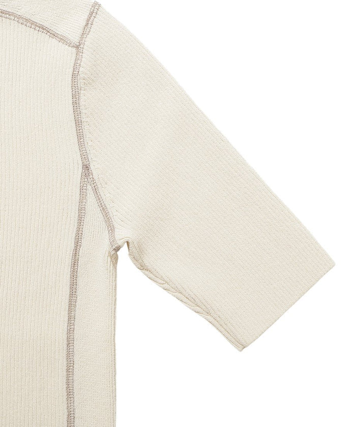 heavy weight henry neck KNIT_8