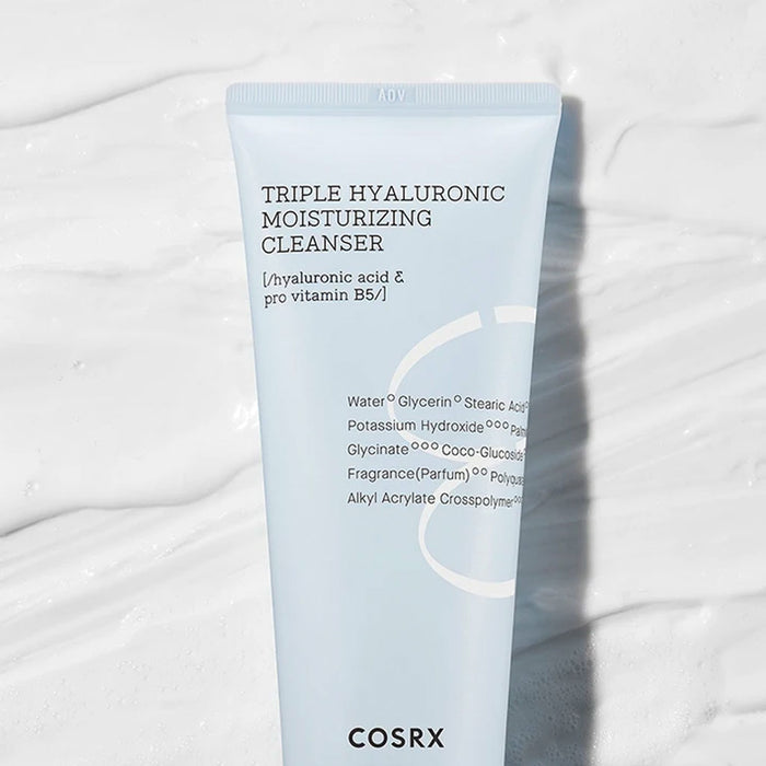 COSRX Hydrium Triple Hyaluronic Moisturizing Cleanser Nudie Glow Australia