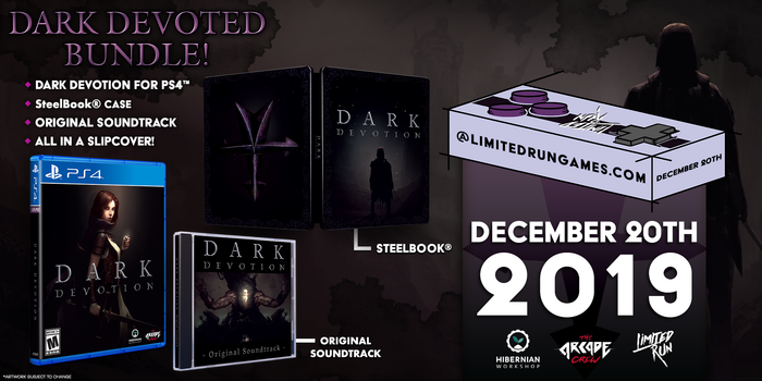 Limited Run #318: Dark Devotion Devoted Bundle (PS4)