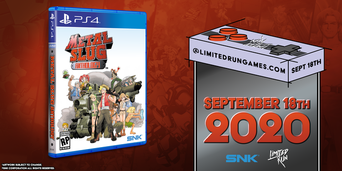 Limited Run #364: Metal Slug Anthology (PS4)