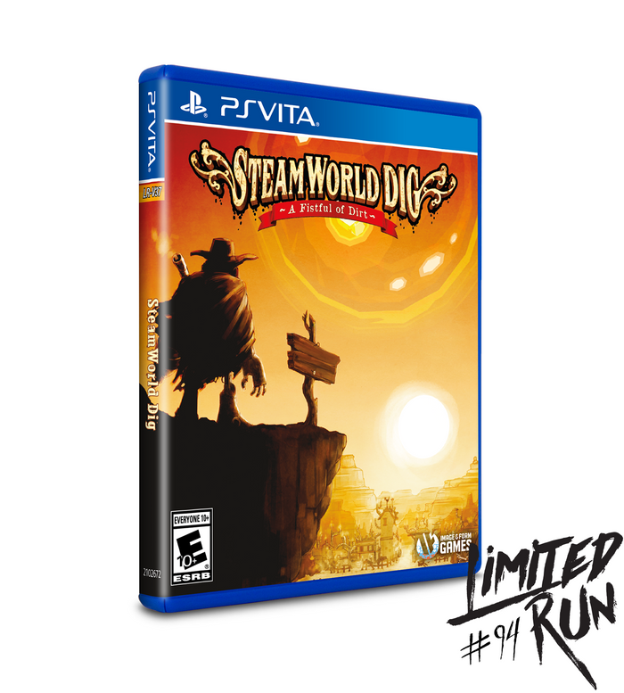 Limited Run #94: SteamWorld Dig (Vita)