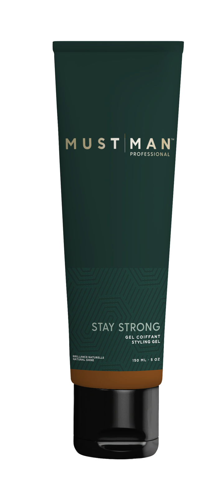 Must Man Stay Strong - Styling Gel , 5 Oz.
