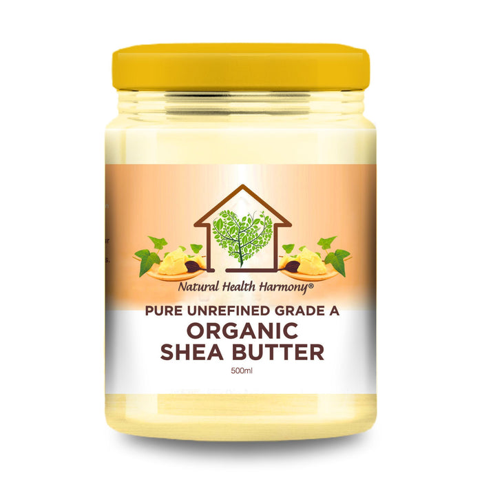 Natural Health Harmony Organic Shea Butter 500ml