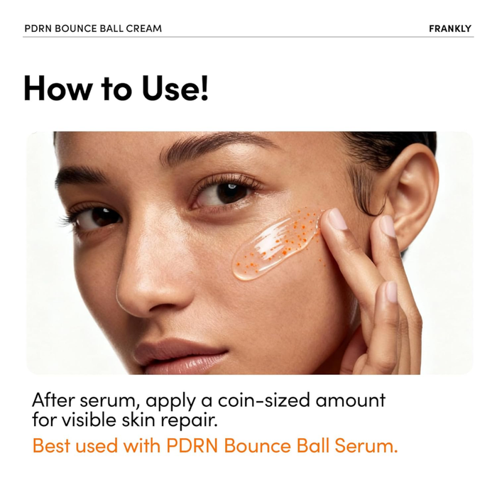Frankly PDRN Bounce Ball Cream Nudie Glow Australia