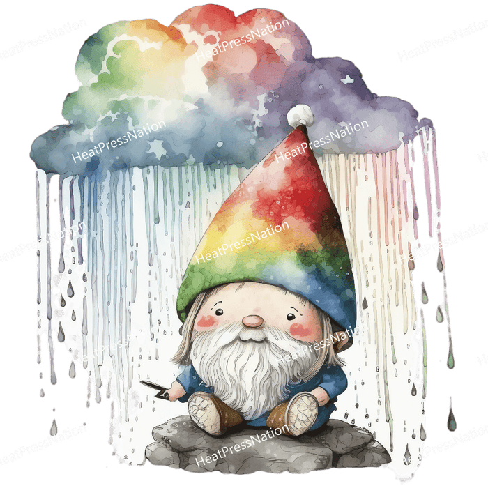 Pouring Gnome Design - HeatPressNation