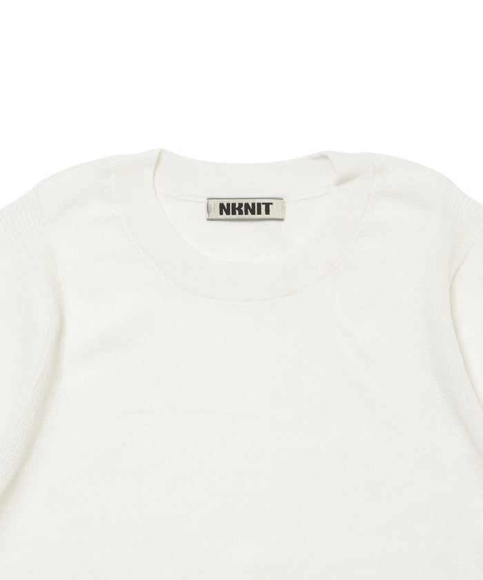 small basic KNIT T- shirt_8
