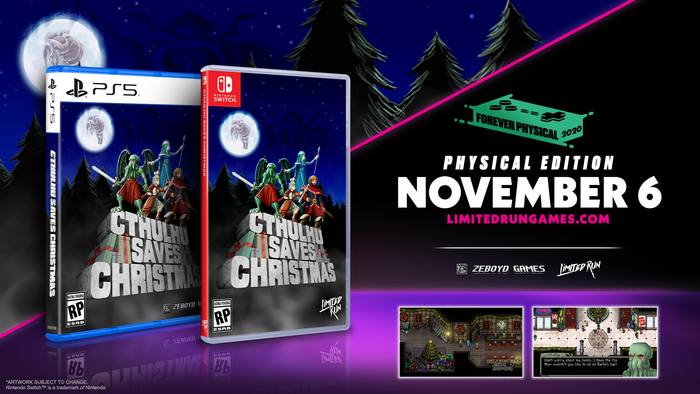 Switch Limited Run #88: Cthulhu Saves Christmas