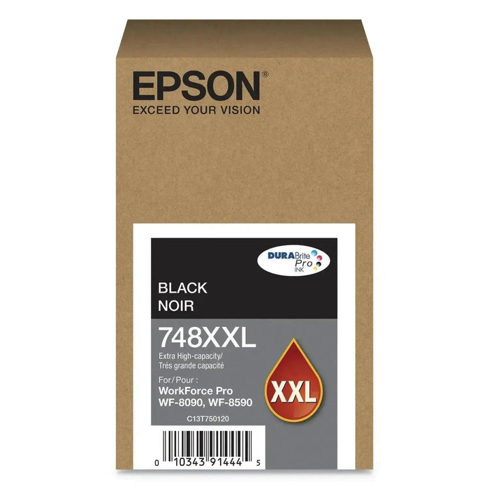 Tinta Epson - T748XXL120 - 748XXL Negro | WorkForce Pro WF-6090/WF-6590 - Panamá