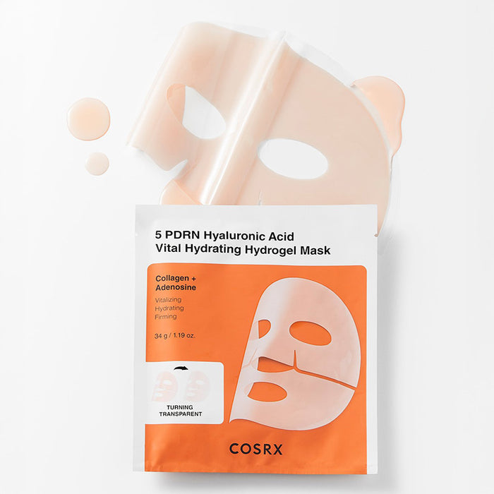 5 PDRN Hyaluronic Acid Vital Hydrating Hydrogel Mask
