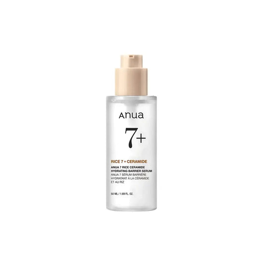 7 Rice Ceramide Hydrating Barrier Serum 50ml - and Ampoule Anua Face Serums