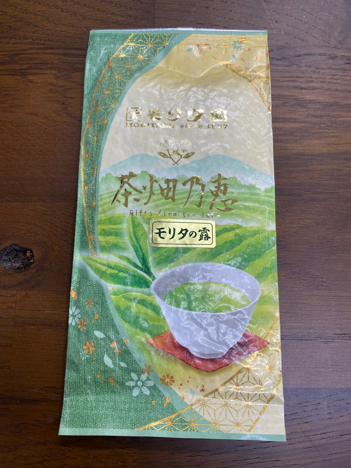 #0920.S2 Morita Tea Shop: Morita no Tsuyu, Superior Sencha Green Tea (100g)