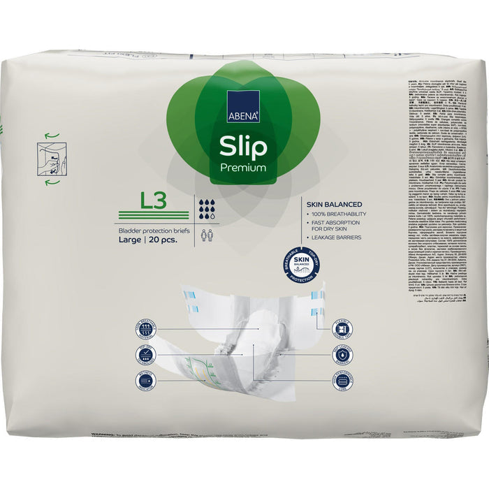 Abena Slip Premium Level 3 Adult Diapers - 1000021286-Pack - LL Medico