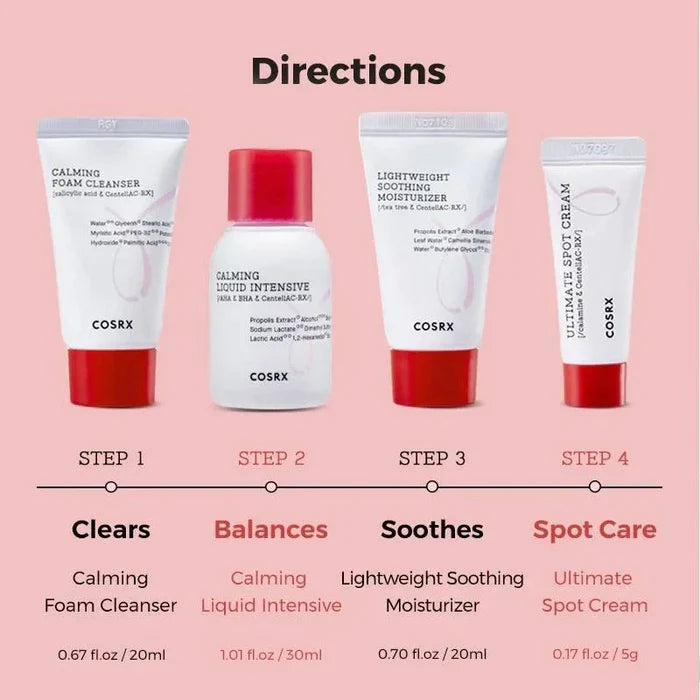 Acne Hero Kit Mild (4-Step)