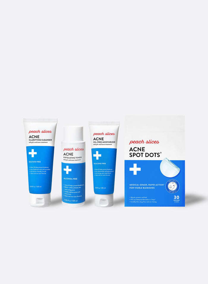 Peach Slices Acne Treatment System Products