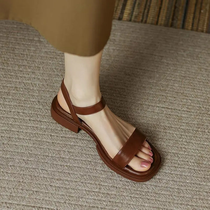 Adelaide | Women's Slip-On Buckle Sandals