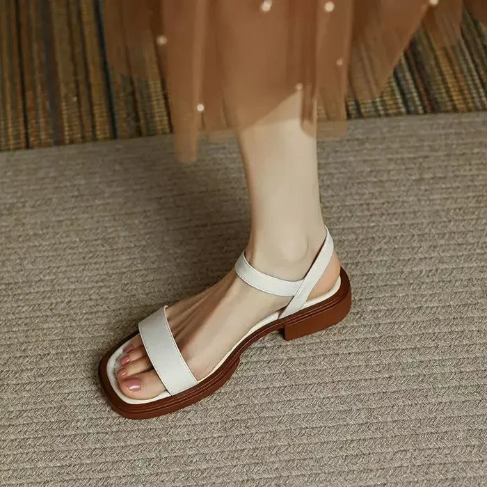 Adelaide | Women's Slip-On Buckle Sandals