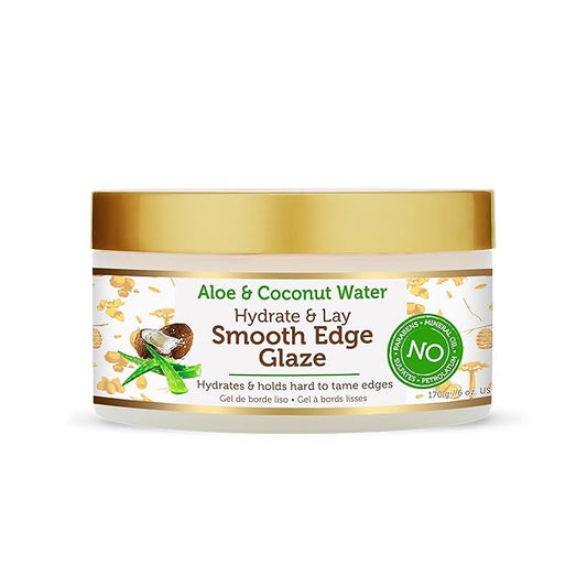 African Pride Moisture Miracle Aloe and Coconut Smooth Edge Glaze 6oz