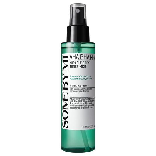 SOME BY MI AHA BHA PHA Miracle Body Toner Mist Nudie Glow Australia