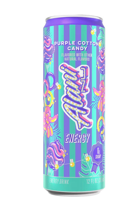 Alani Nu Purple Cotton Candy - 12 fl oz Can