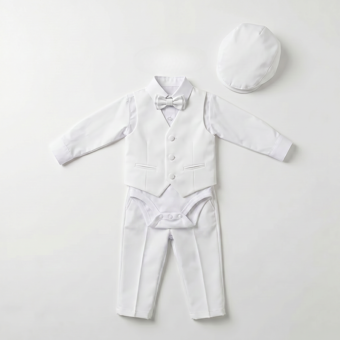 Alessio Baby Vest Set & Hat