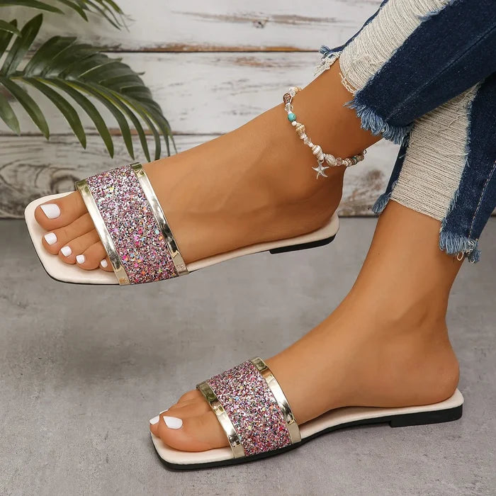 Amber | Women's Rhinestone Sandals