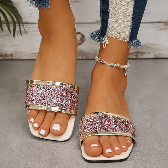 Amber | Women's Rhinestone Sandals