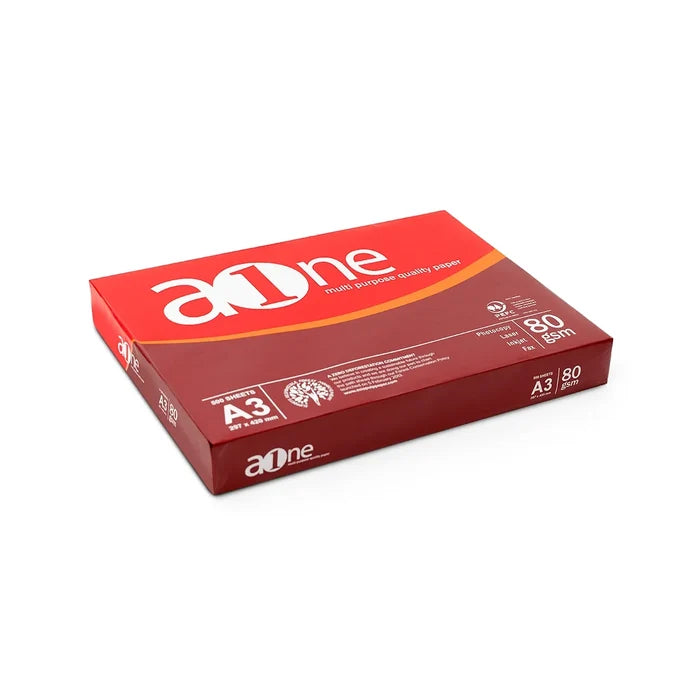 AOne 80gsm A3 Photocopy Paper - Office R Us Lagos