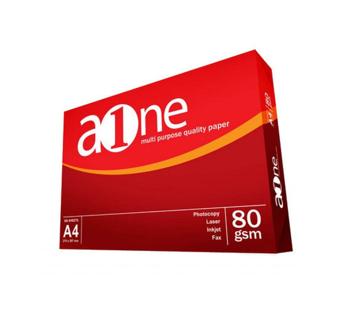 AOne 80gsm A4 Photocopy Paper - 500 Sheets - Office R Us Lagos