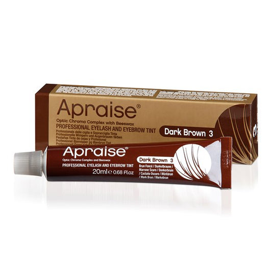 Apraise Professional Eyelash and Eyebrow Tint - Dark Brown 20ml