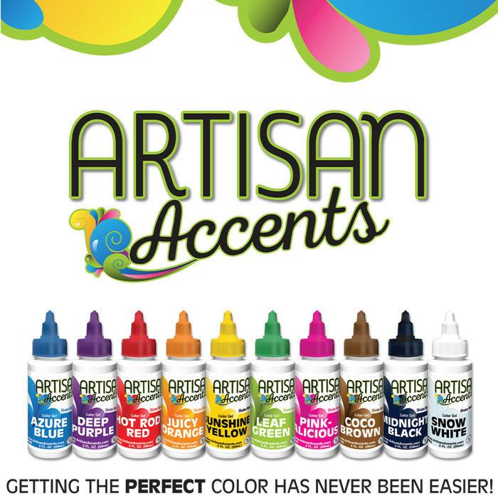 Artisan Accent Gels (2oz bottles)