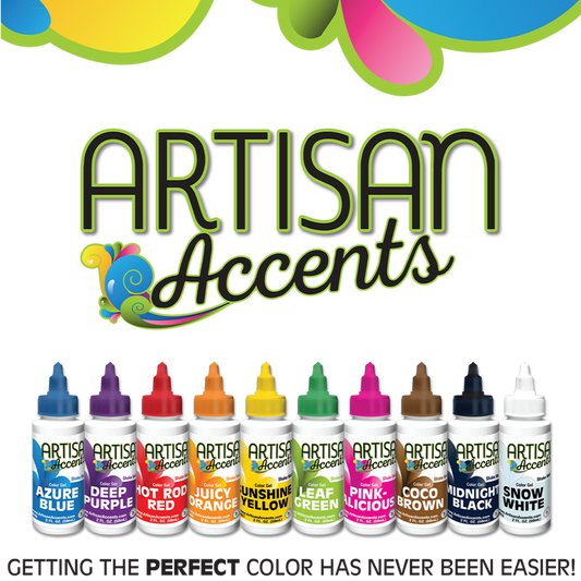 Artisan Accent Gels (2oz bottles)