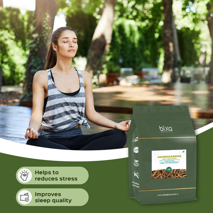 Ashwagandha root  (Withania somnifera) dry Extract - 2.5% Total Withanolides by Gravimetry