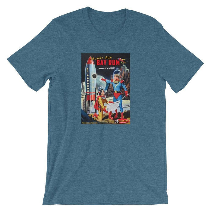 Atomic Age Bay Rum Short-Sleeve Unisex T-Shirt - Phoenix Artisan Accoutrements
