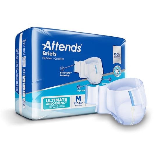 Attends Briefs, Ultimate Absorbency - DDC20-Pack - LL Medico