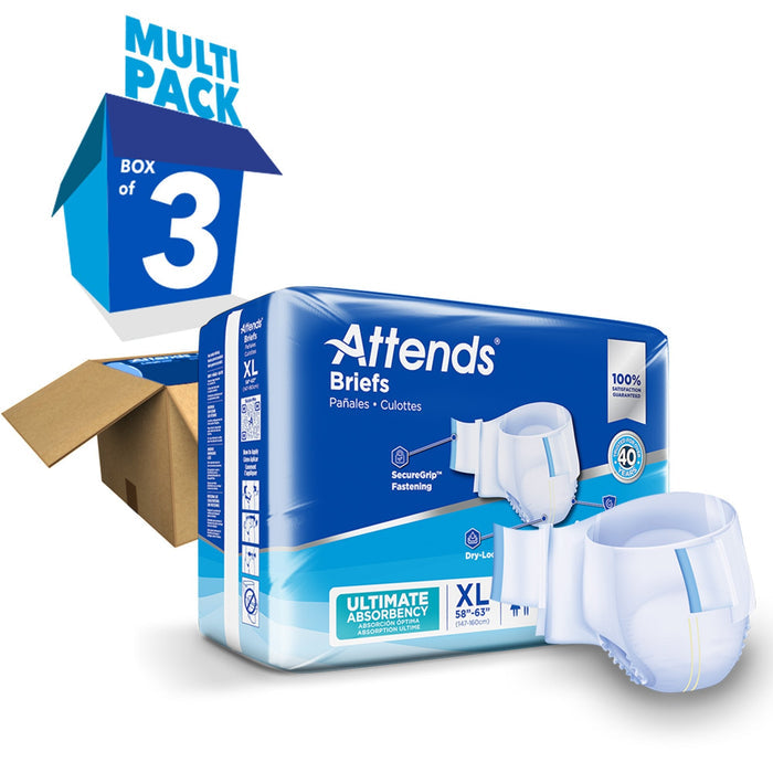XL (58" to 63") | Case of 60 (3 packs)