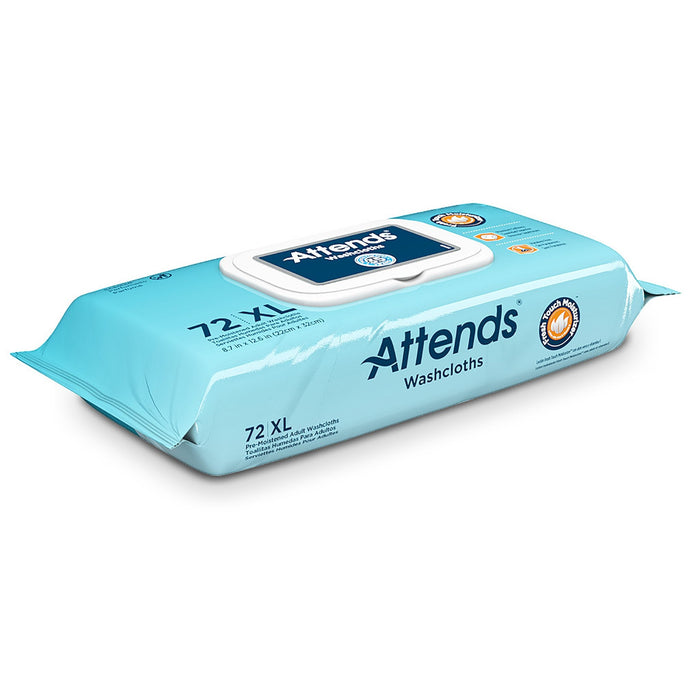 Attends XL Washcloths, Scented - WCCP1000-Pack - LL Medico