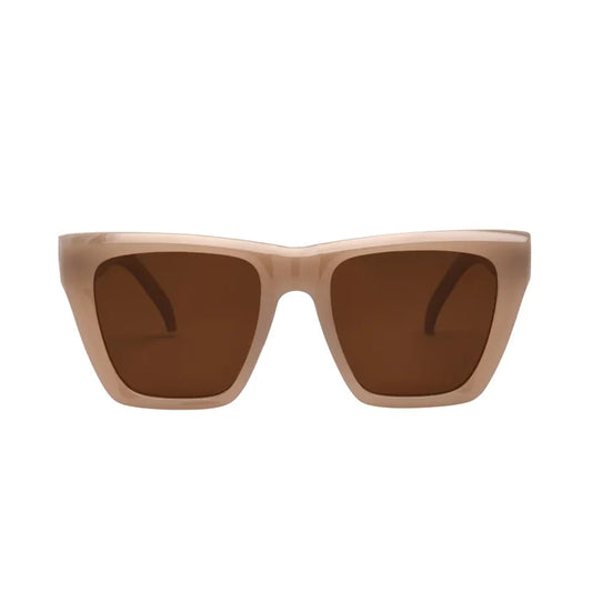 Ava Sunglasses - Oatmeal/Brown