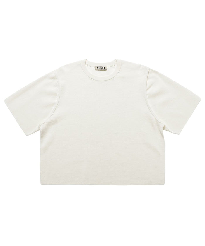 back slit KNIT T-shirt_3