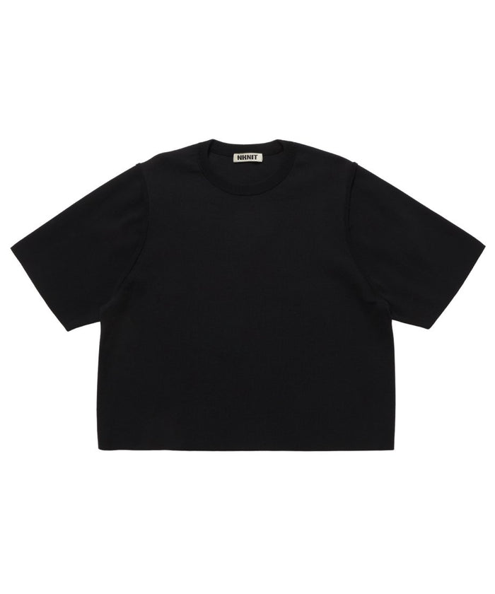 back slit KNIT T-shirt_5