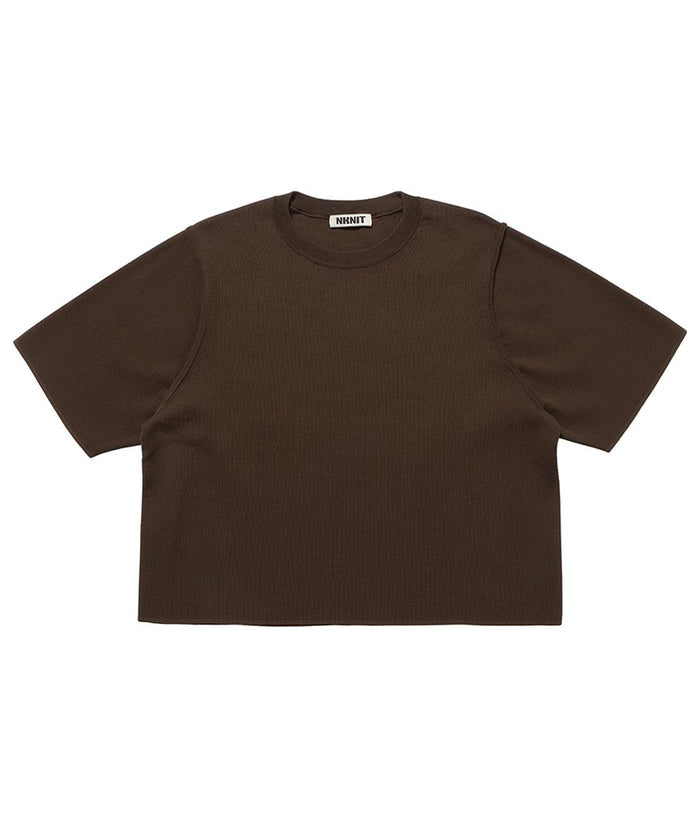 back slit KNIT T-shirt_7