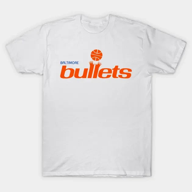 Baltimore Bullets Retro Defunct Nba Team Fan Art T-Shirt