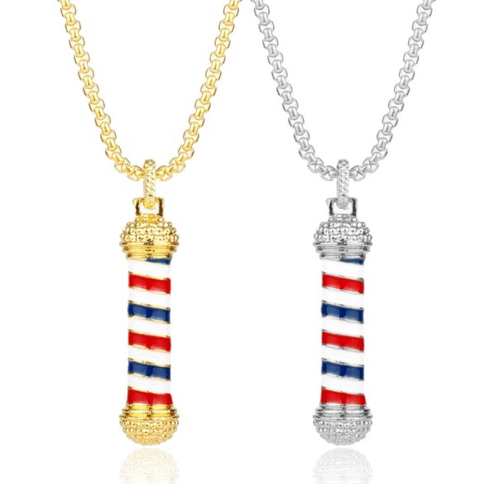 Barber Pole Necklace