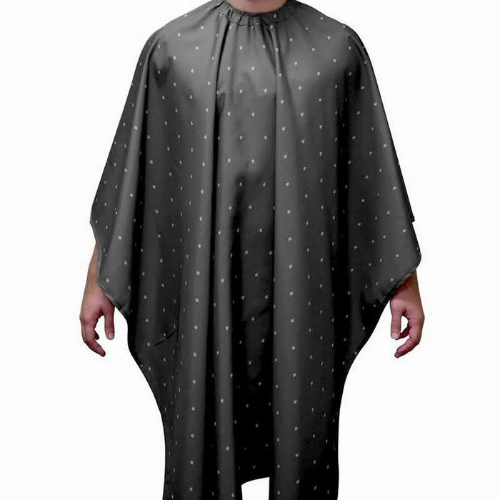 Barber Strong The Barber Cape - Black  / White
